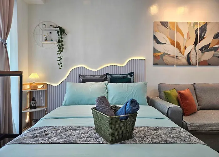Apartment Lil' Olive Spot At Soho In Front Of Edsa Shangri-la Mall Manila