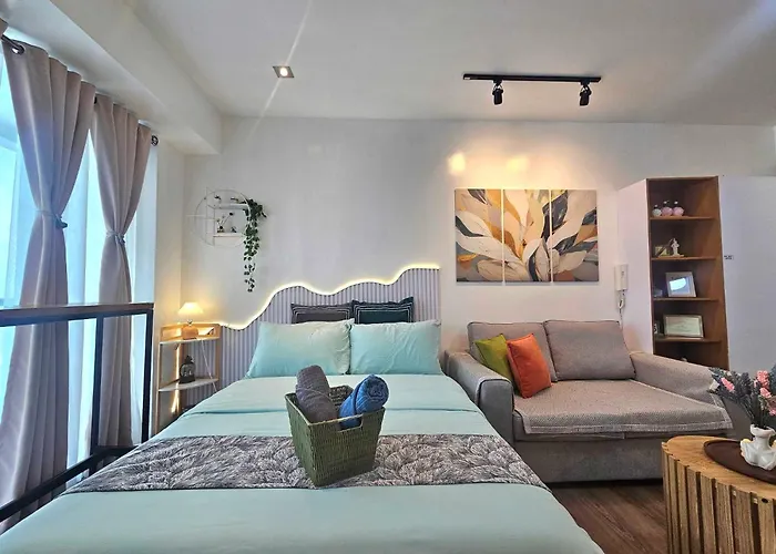 Apartment Lil' Olive Spot At Soho In Front Of Edsa Shangri-la Mall Manila